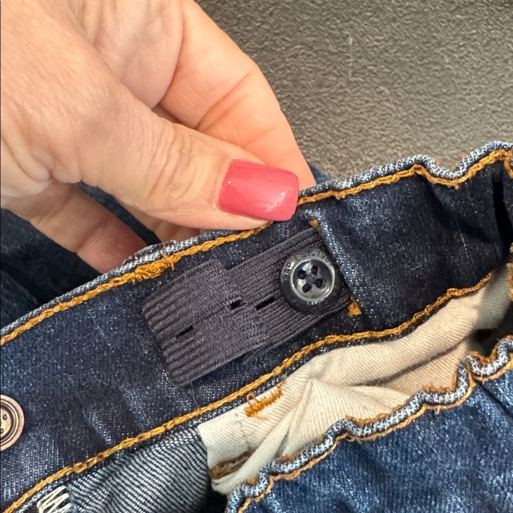 GAP Denim Regular Fit Jeans - Deep Blue - Picture 4 of 5